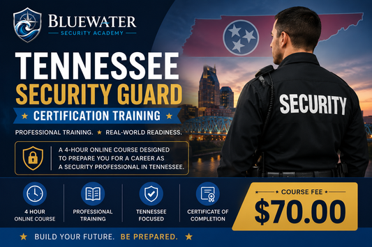 Tennessee Security Guard Certification